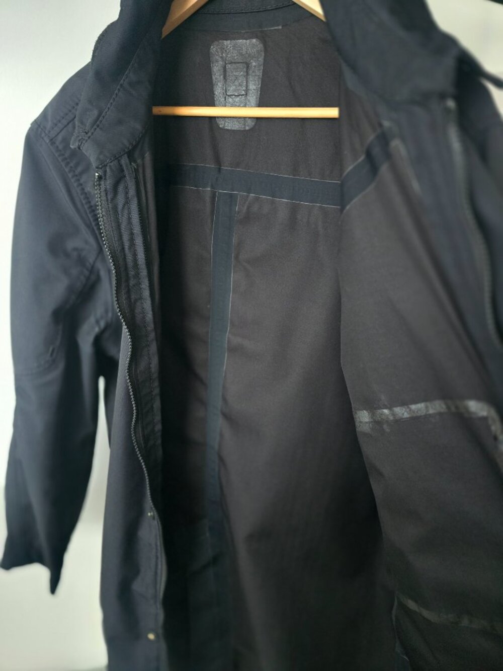 2-in-1 G-LAB Men’s Black Technical Coat Removable Liner - Picture 13 of 16